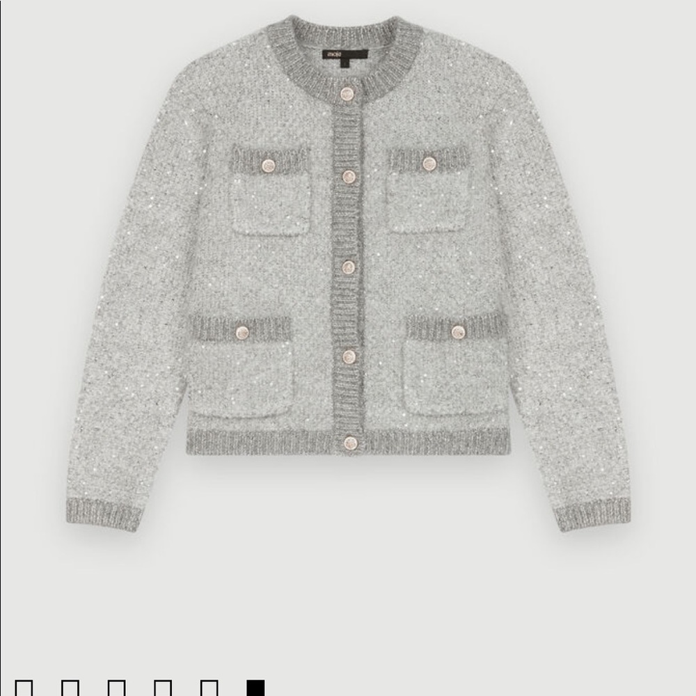 MAJE Wool Cardigan